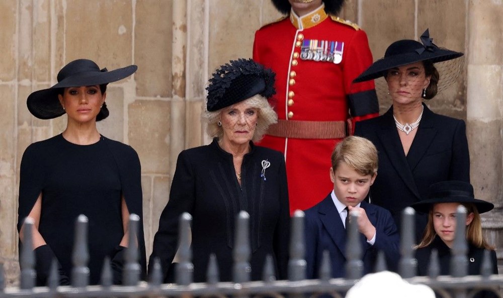 Kraliçe Elizabeth'in cenazesinde Meghan Markle'ın gözyaşları - 11