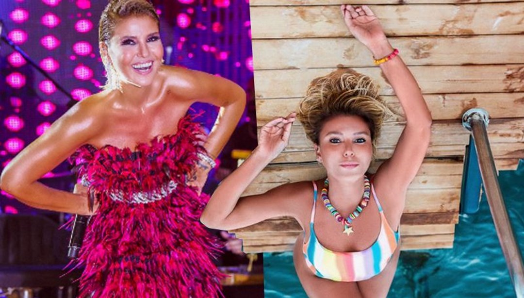 Gülben Ergen'den yaza veda pozu