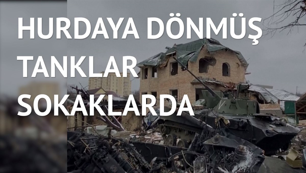 Rus bombardımanından geriye bu görüntüler kaldı