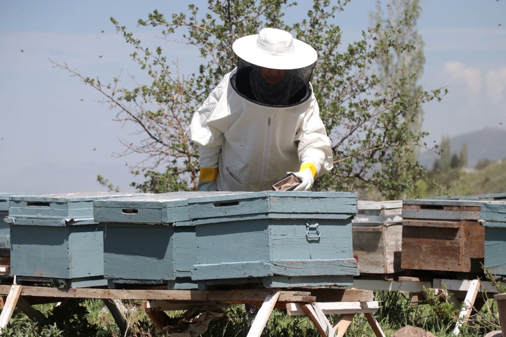 Kansere yakalandı ama yılmadı: Çocuklarını okutmak için başladığı arıcılıkta işleri büyüttü - 2