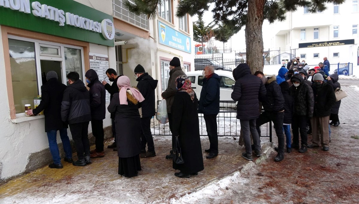 Yozgat’ta ucuz yağa yoğun ilgi