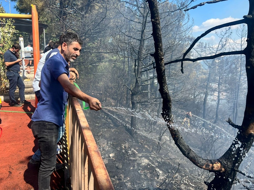 İstanbul Maltepe'de orman yangını - 6