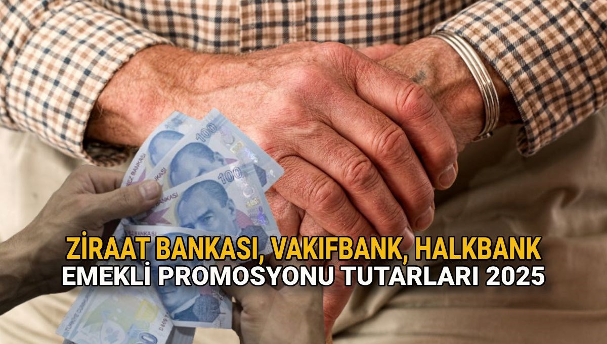 Ziraat Bankası, Vakıfbank, Halkbank emekli banka promosyonu 2025