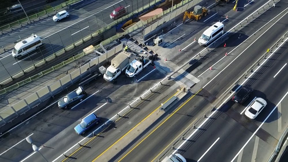 Haliç Köprüsü'ndeki 2'inci etap çalışmaları devam ediyor - 2