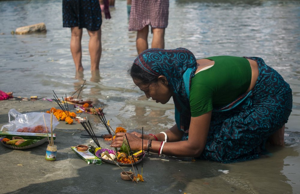 Hindistan'da Ashoka Ashtami Festivali kutlamaları yapıldı - 4
