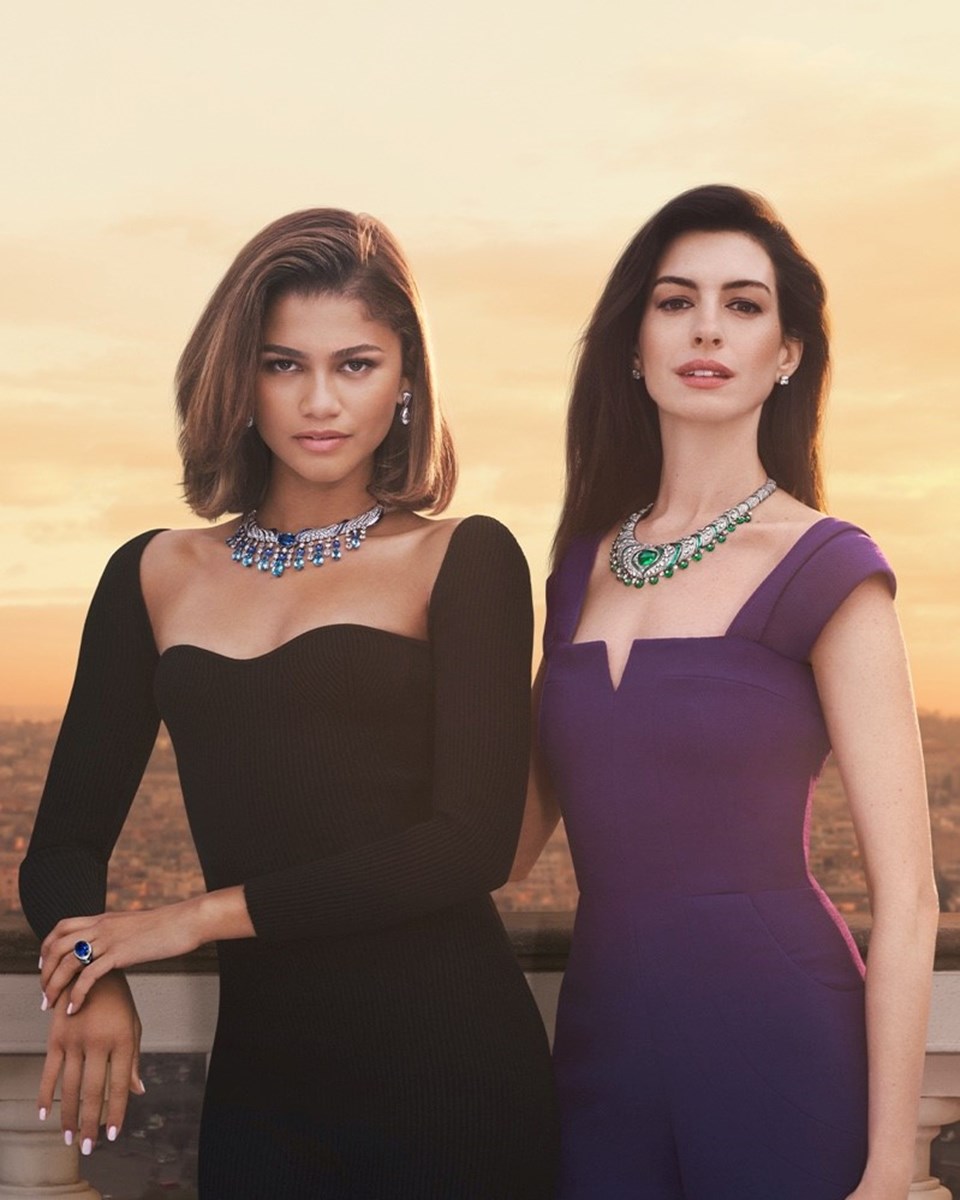 Ödüllü oyuncular Anne Hathaway ve Zendaya mücevher elçisi rolünde - 1