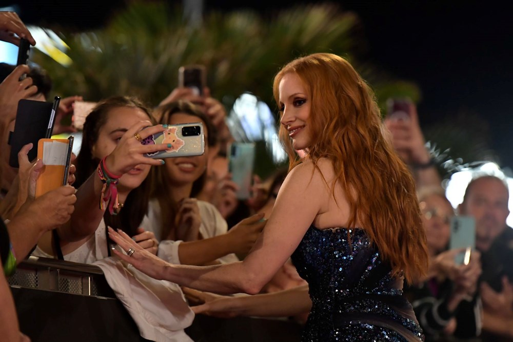 Jessica Chastain'e San Sebastian Film Festivali'nde hayran ilgisi - 3
