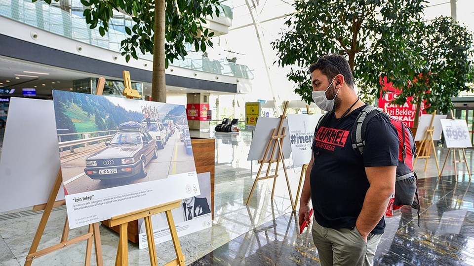 YTB'nin Sandıktaki Fotoğraflar sergisi Ankara Garı'nda ziyarete açıldı - 1