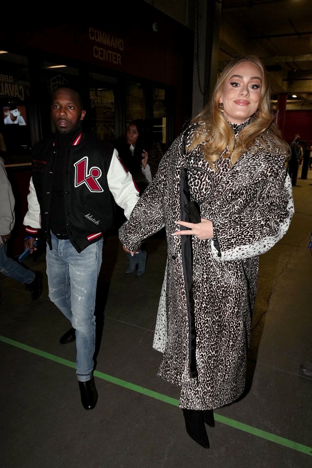 Adele sevgilisi Rich Paul ile NBA All Star maçında - 5