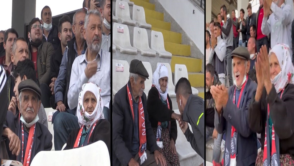 Torunlarının hiçbir maçını kaçırmıyorlar: Top atarken görünce seviniyoruz