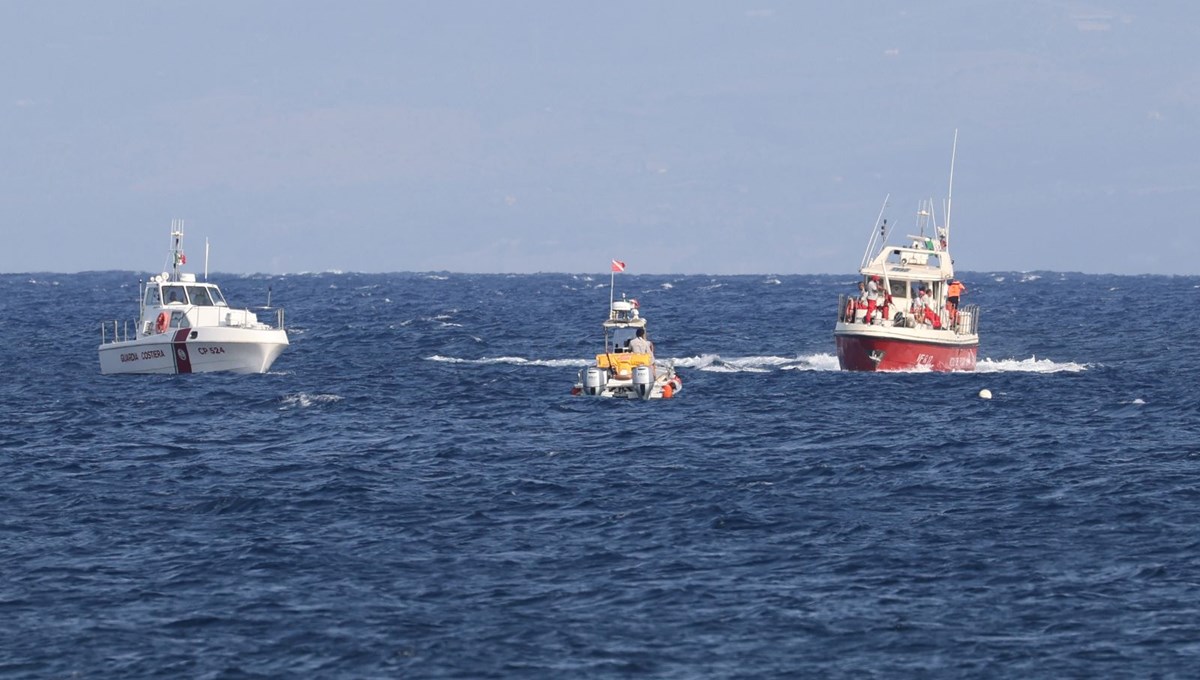 Sicilya'da batan lüks teknedeki kayıp iki kişinin cansız bedenine ulaşıldı