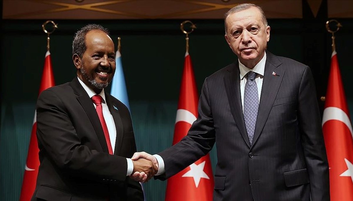 Cumhurbaşkanı Erdoğan, Somali Cumhurbaşkanı ile görüştü Cumhurbaşkanı Erdoğan, Somali Cumhurbaşkanı ile görüştü