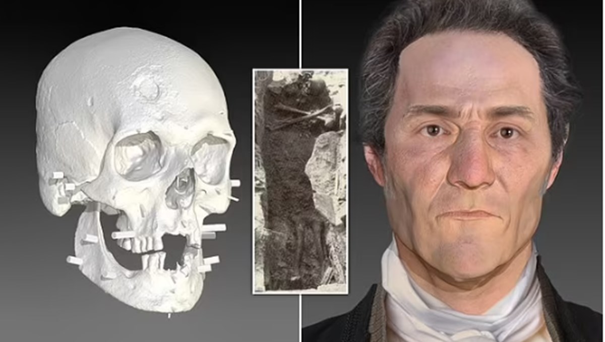 Vampir olduğuna inanılan adamın yüzü 200 yıl sonra yeniden canlandırıldı