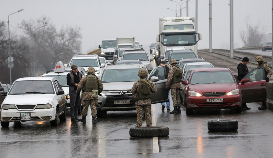 Kazakistan'da son durum: Üst düzey önlemler devrede - 1