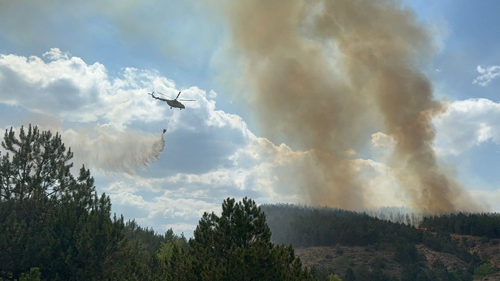 Kastamonu ve Karabük'te orman yangını: Havadan ve karadan müdahale ediliyor - 3