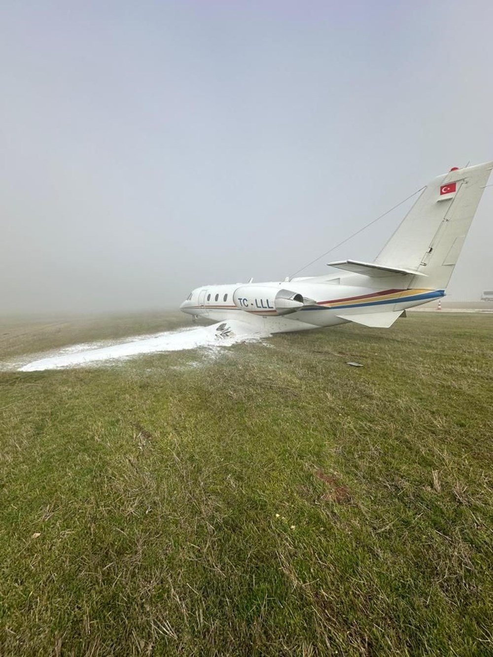 Diyarbakır'da özel jet pistten çıktı - 7