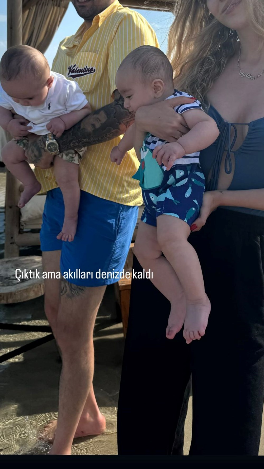 Yasemin Şefkatli ve oğulları tatilde: İlk denizimiz hayırlı olsun - 6