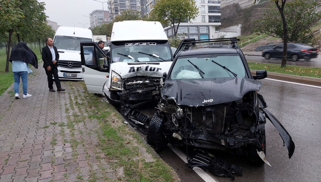 Samsun'da trafik kazası: 6 yaralı