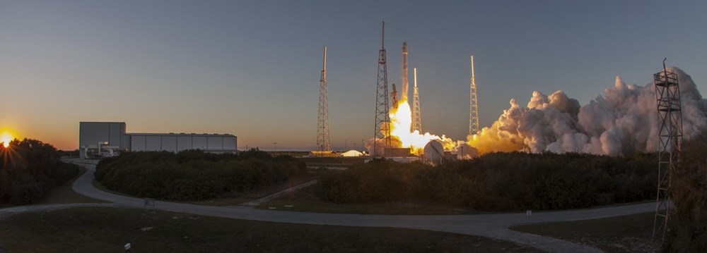 SpaceX uzaya gözlem uydusu gönderdi - 1