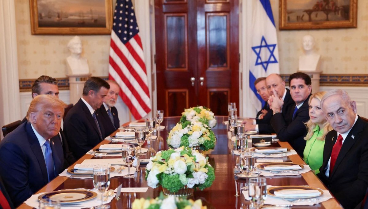 Tnump netanyahu görüşmesi
