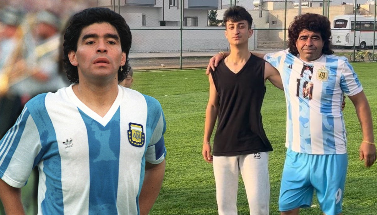 Şanlıurfalı Maradona sahaya indi Şanlıurfalı Maradona sahaya indi