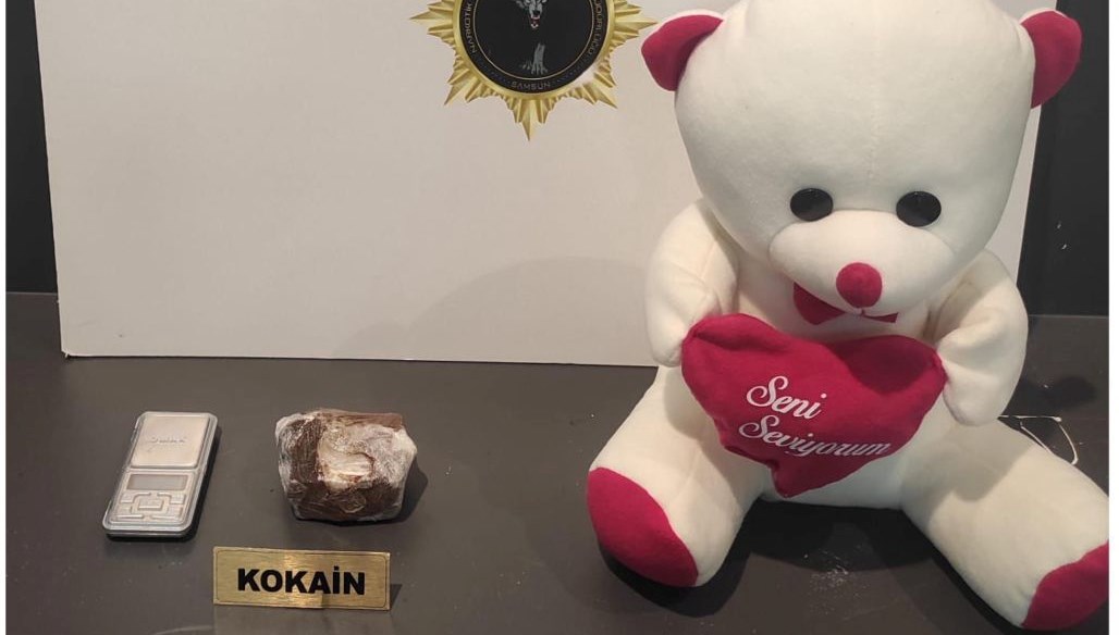 Samsun'da kokain operasyonu
