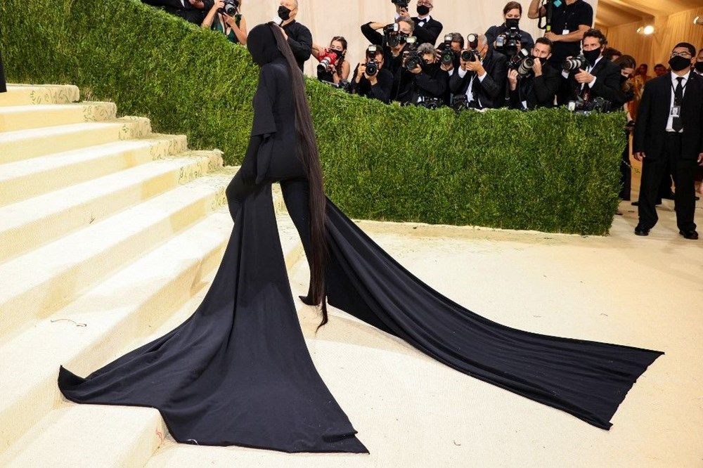 kim at the met gala 2021