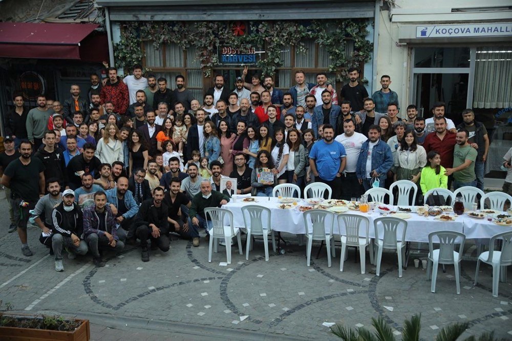 Çukur oyuncularının kamera arkası pozları - 7