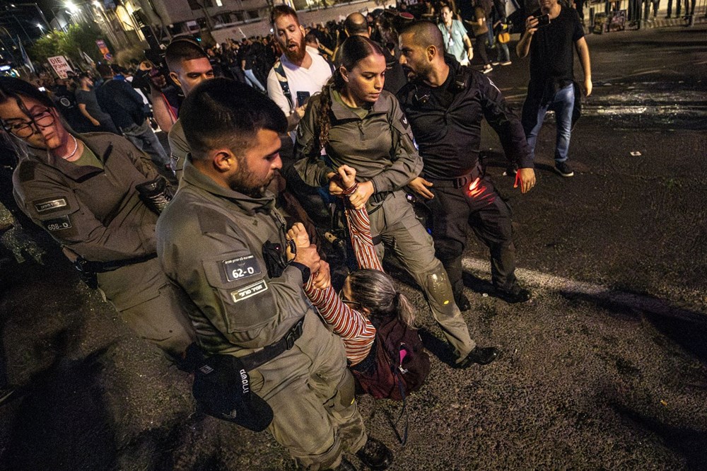 İsrailliler bu hafta da sokaklarda: Netanyahu'ya öfke büyüyor - 10