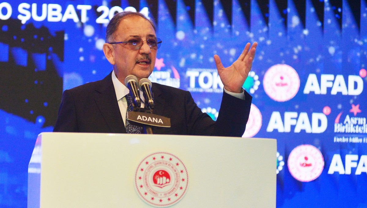 Bakan Özhaseki: Bütün deprem evleri 1,5 sene içerisinde teslim edilecek Bakan Özhaseki: Bütün deprem evleri 1,5 sene içerisinde teslim edilecek