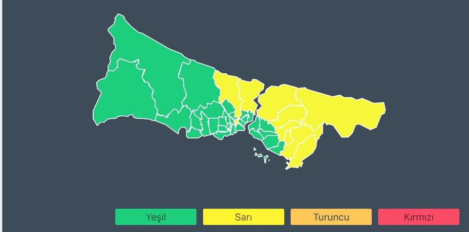 Meteorolojiden 8 il için sarı kodlu yağış uyarısı - 1