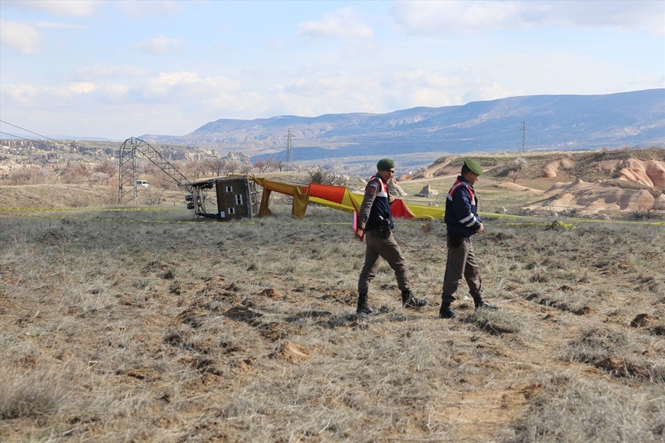Kapadokya'da balon kazası: 1 ölü 7 yaralı - 1