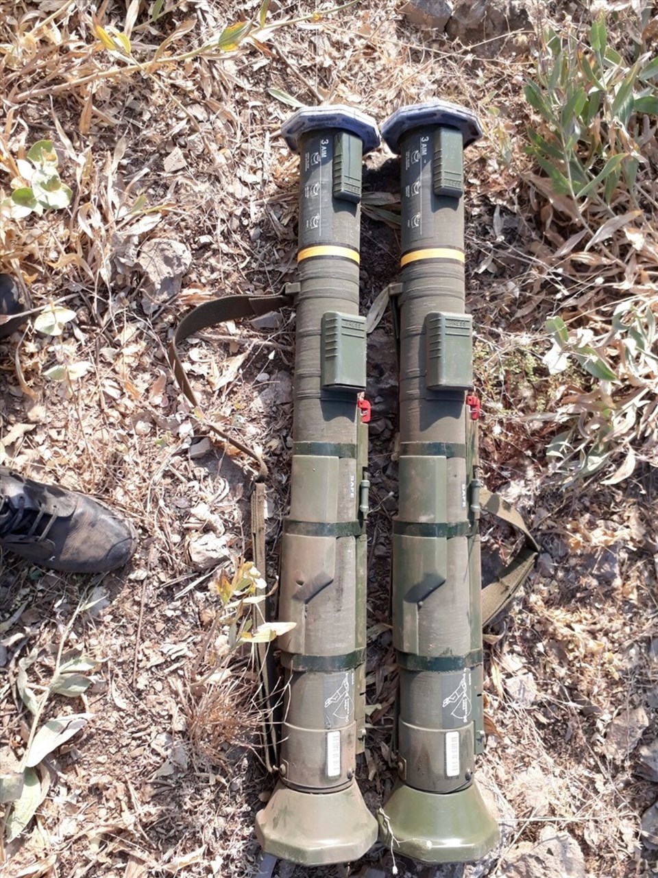 Şırnak'ta PKK'ya ait 2 tanksavar füzesi ele geçirildi - 1