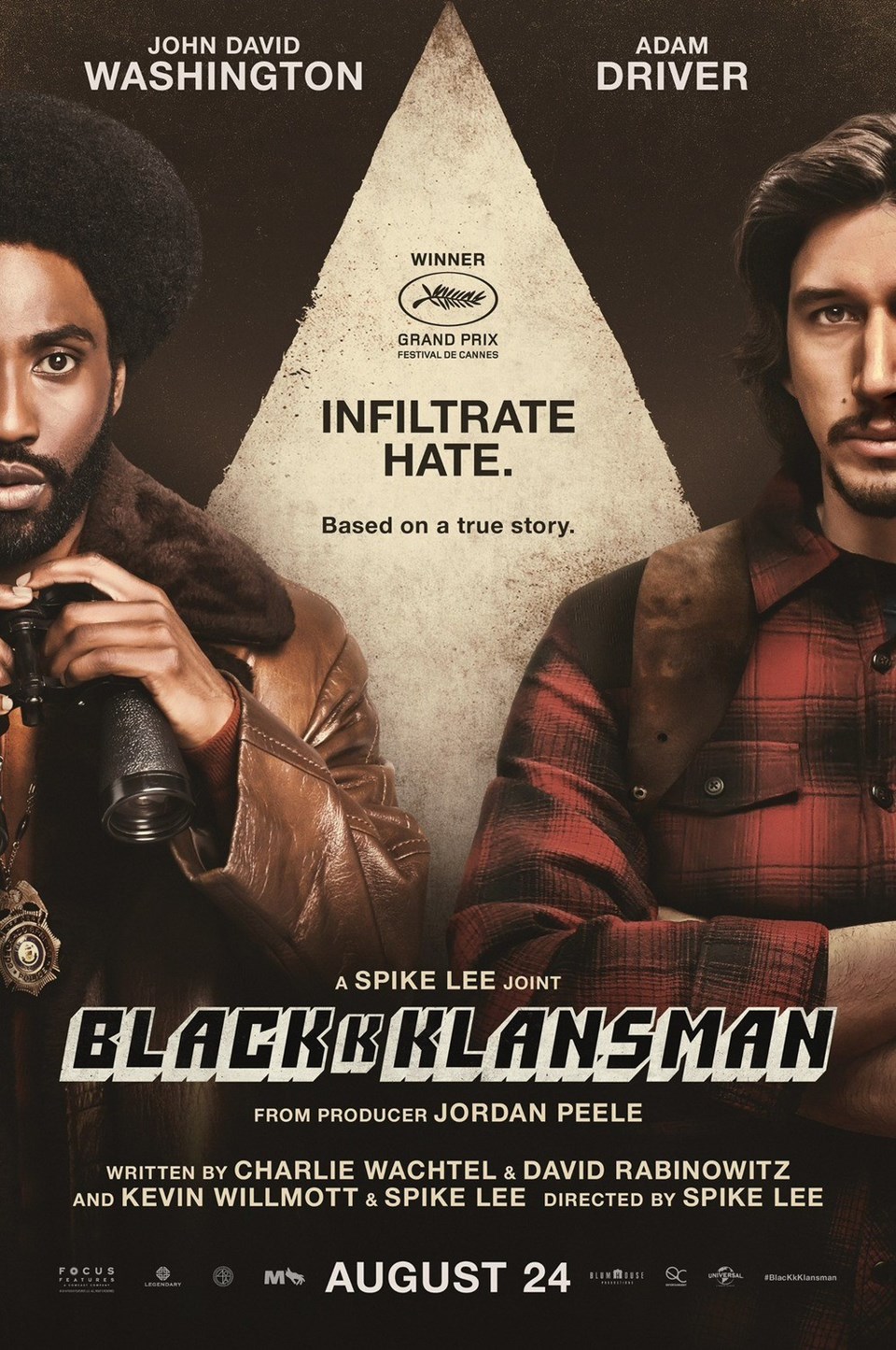 Cannes Ödüllü BlacKkKlansman'ın yeni afişi yayınlandı - 1