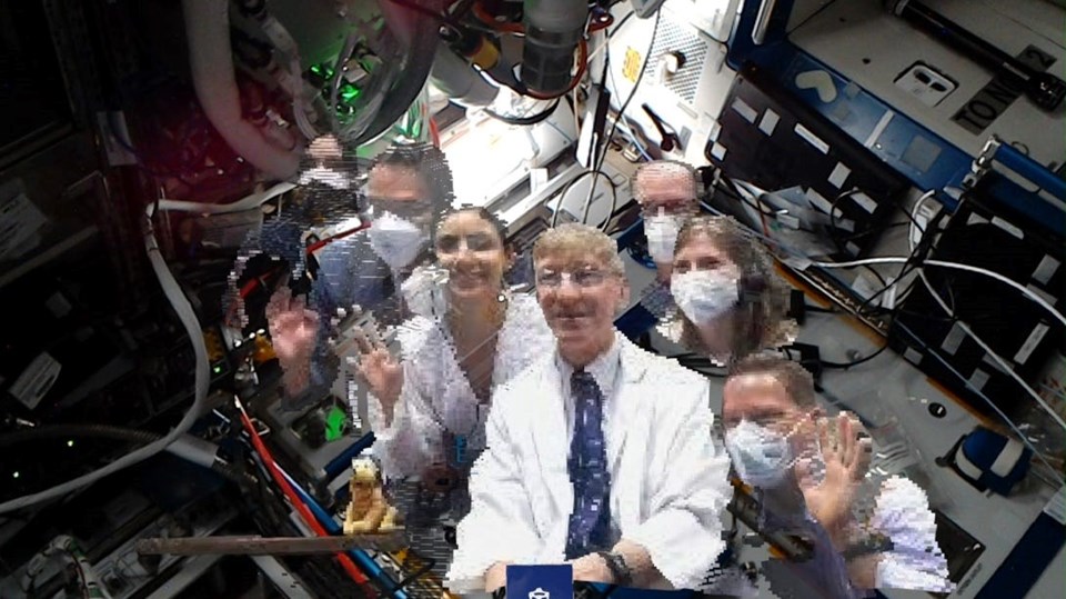 Doktor Schmid ve ekibinin 3D bedenleri Uluslararası Uzay İstasyonu'nda