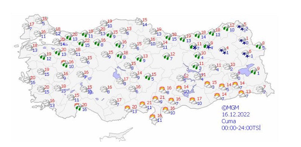 Meteoroloji'den 12 il için sarı ve turuncu kodlu uyarı (Bugün hava nasıl olacak?) - 10