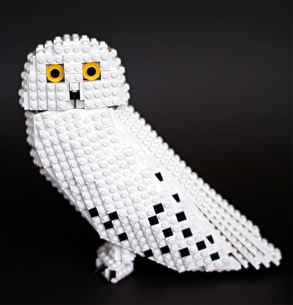 Конструктор сова. LEGO Сова. Лего птицы. Поделки из лего. Лего поделки.
