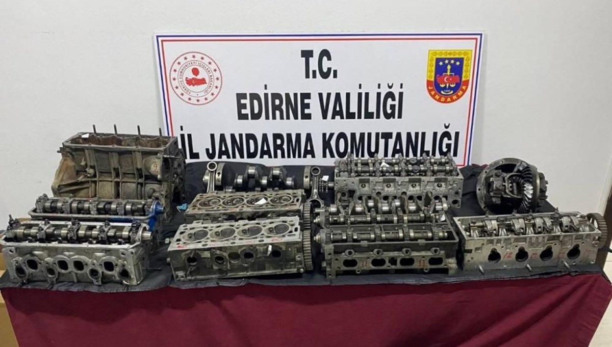 Edirne'de jandarmadan kaçakçılık operasyonu Edirne'de jandarmadan kaçakçılık operasyonu