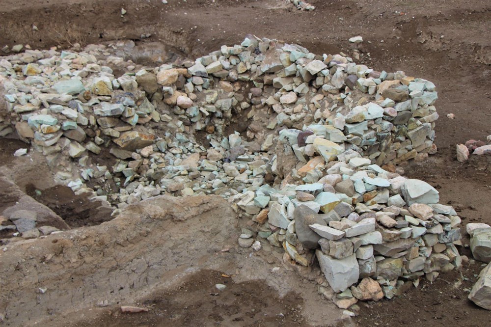 Amasya'da 2 bin 600 yıllık 'Kubaba Sunağı' keşfedildi - 6