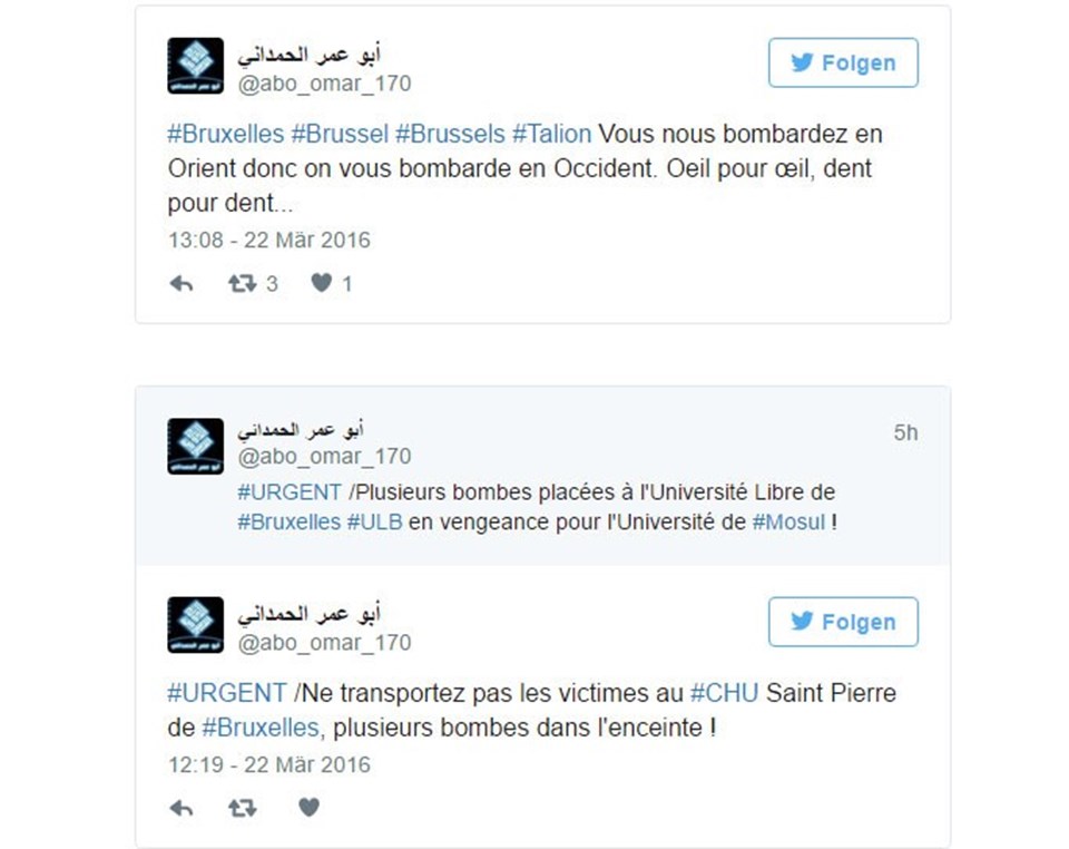 IŞİD Twitter'dan tehdit etti: Patlamaya hazır daha çok bomba var - 1