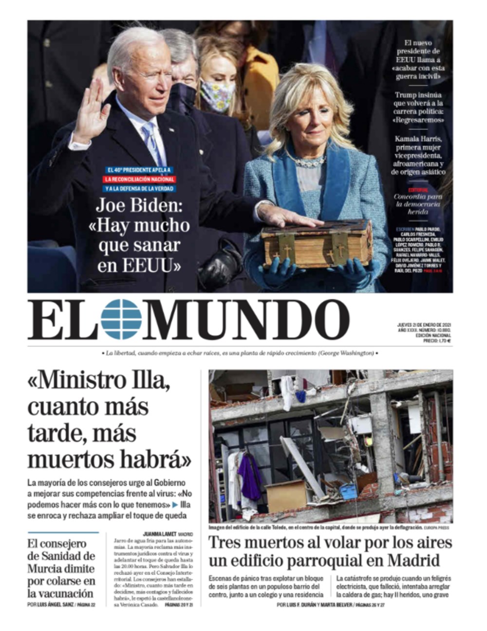 Dünya manşetlerinde Joe Biden: ABD'nin kurtuluşu - 8