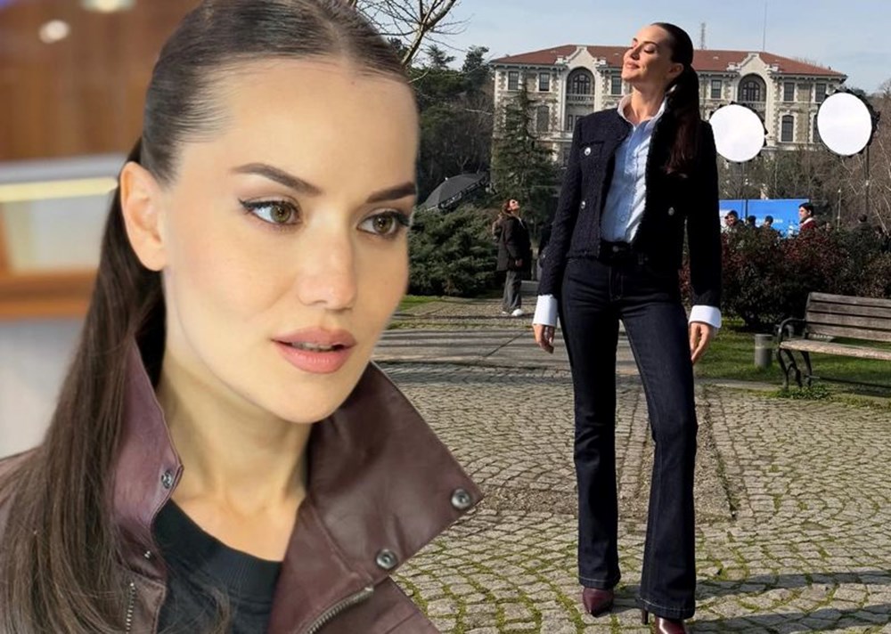 Fahriye Evcen yıllar sonra mezun olduğu üniversitede: Eski yuvamda set hatırası - 1