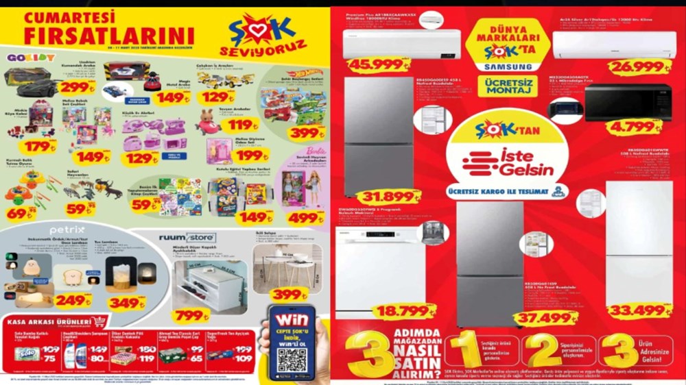 ŞOK 8 Mart Kataloğu Bomba Gibi: İkili Sehpa, Ayakkabılık ve Klima Fırtınası! 72 vdS2gcsOCU
