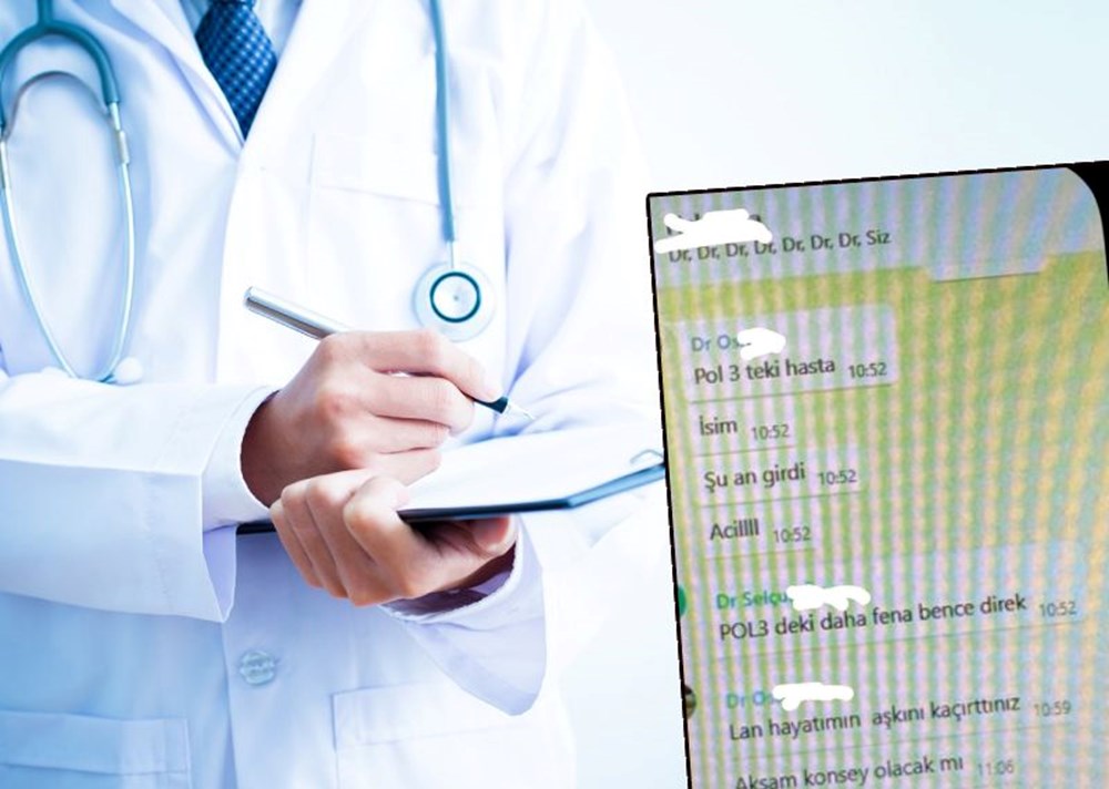 Kadın hastalar hakkında iğrenç yazışma: İki doktor adli kontrol şartıyla serbest - 1