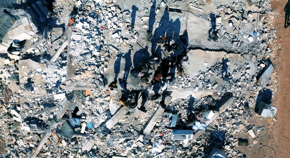 Kahramanmaraş merkezli depremlerin vurduğu Suriye'de son durum - 12