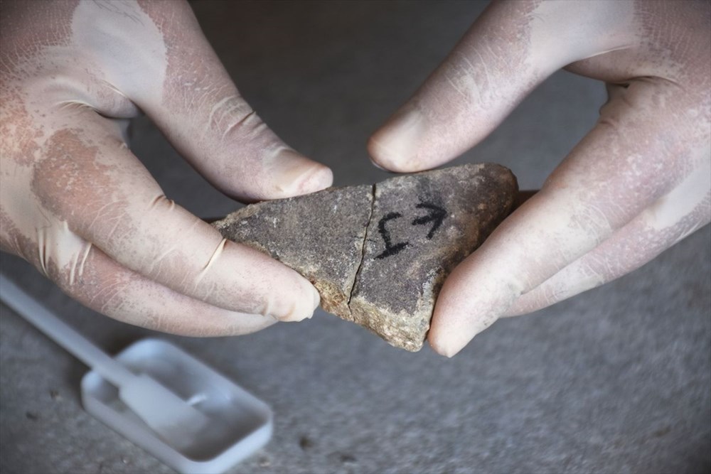 Stratonikeia Antik Kenti'nde bin 550 yıllık kilise tabanı özenle işleniyor - 6