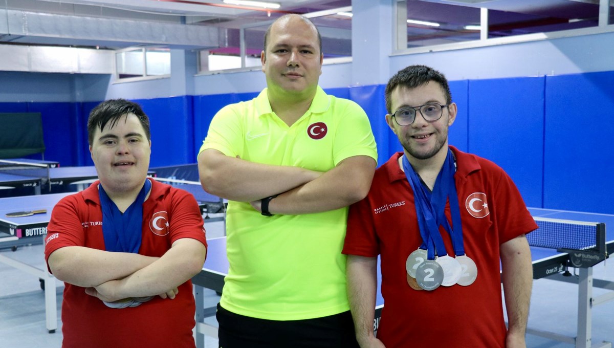 Down sendromlu sporcuların hedefi