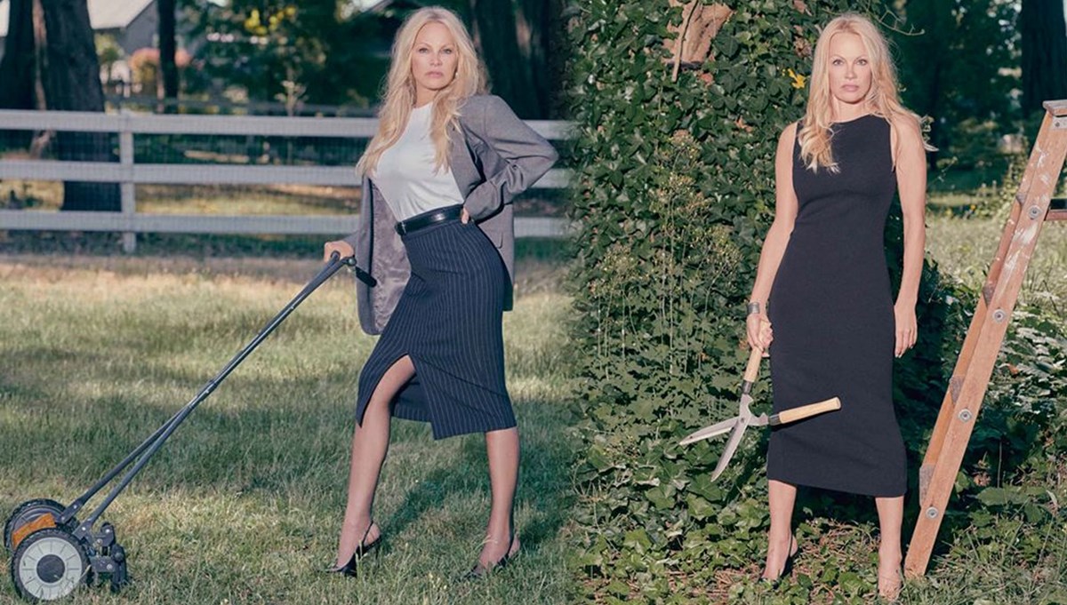 Pamela Anderson Aritzia'nın sonbahar kampanya yüzü oldu Pamela Anderson Aritzia'nın sonbahar kampanya yüzü oldu