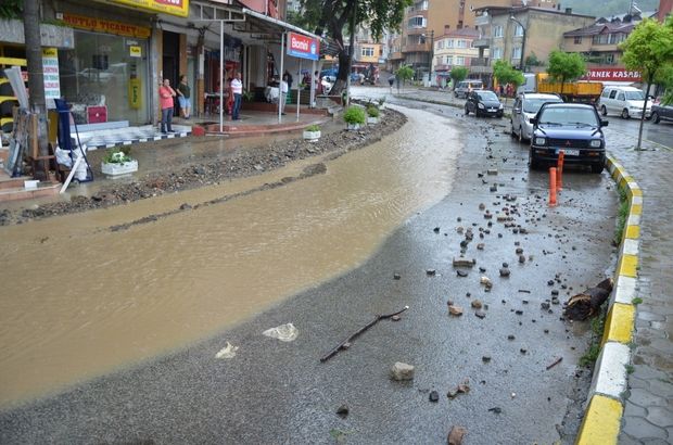 Ordu'daki saÄanak ile ilgili görsel sonucu
