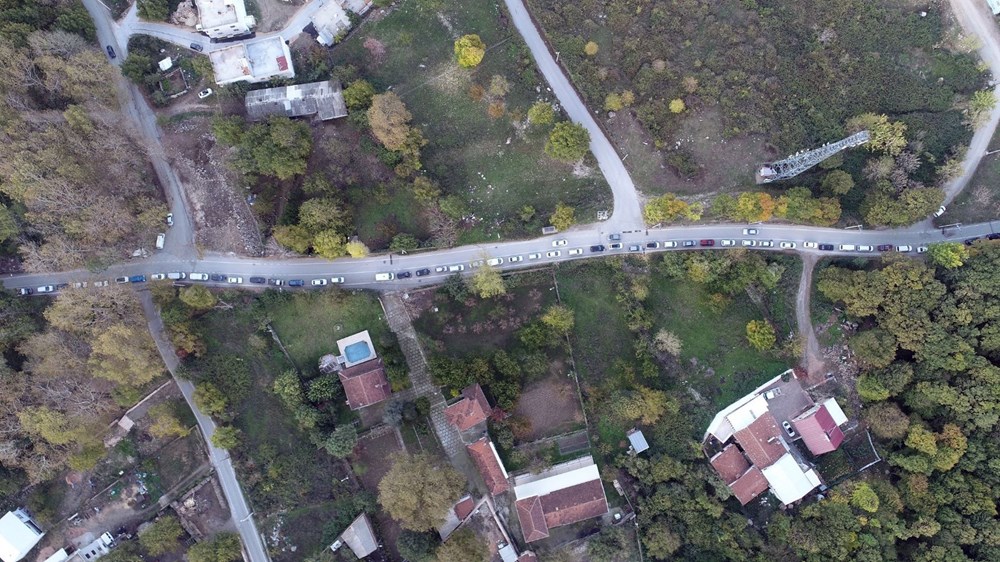 Kısıtlama öncesi Bursa'da kilometrelerce su kuyruğu - 2